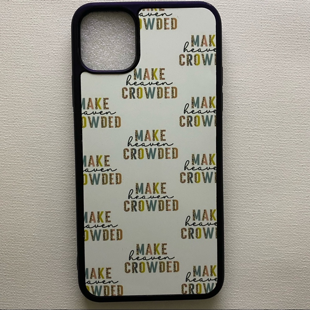 Leopard Print Make Heaven Crowded iPhone Cases